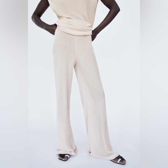 New Zara wide palazzo pants - Picture 3 of 5